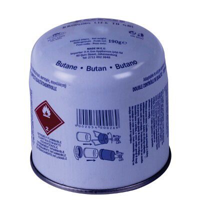 Blow Gas Butane Gas Cartridge 190grm