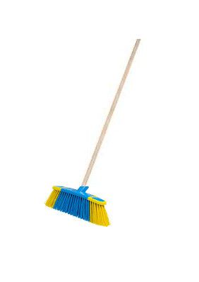 Broom With Wooden Handle