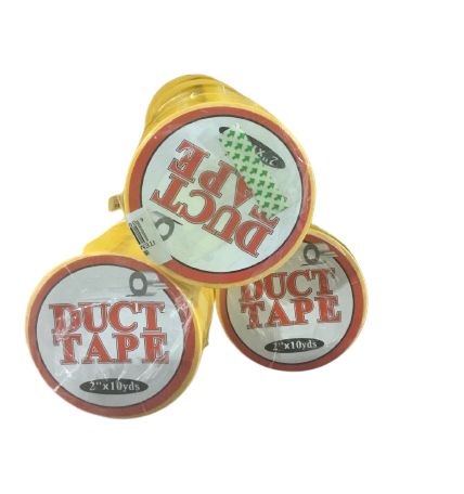 Duct Tap Yellow 2" x 10y 6s