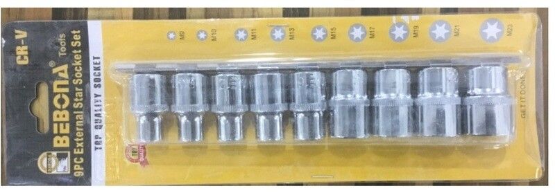 External Sockets 9 Pcs Set CR-V