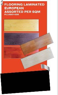 Flooring Laminated European Assorted Per Per SQM