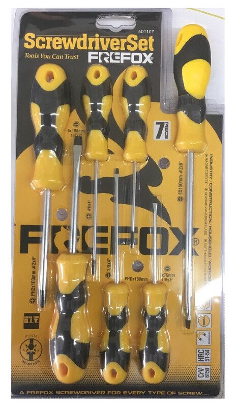 Frefox Screwdriver Set 7 Pcs 601107