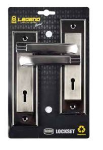 Legend Exclusive Mortice Lockset 2 Lever Reversible SABS