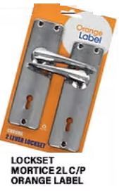 Legend Mortice Lockset 2L Chrome Plated
