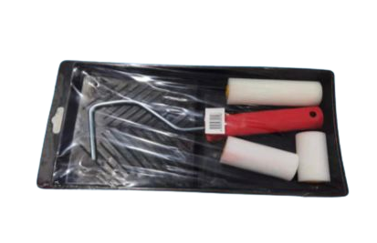 Paint Roller Mini Tray Sponge Roller And Tray 5Pcs