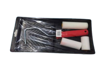 Paint Roller Mini Tray Sponge Roller And Tray 5Pcs