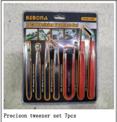 Precision Tweezer 7 Pcs