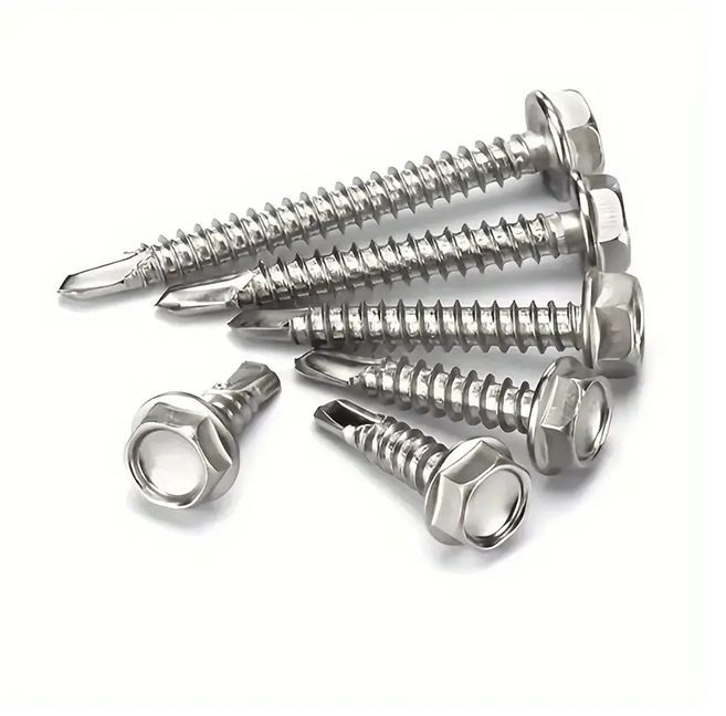 Self-Drilling Hexagon Tek-Screws 100s