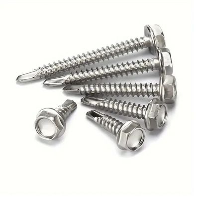 Self-Drilling Hexagon Tek-Screws 100s