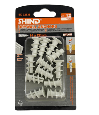 Shind Dry Wall Anchors