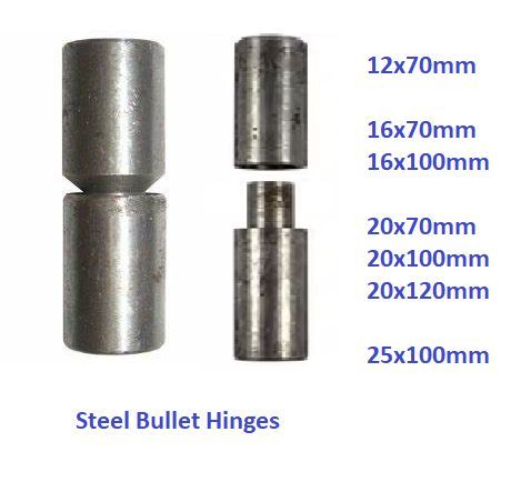 Steel Bullet Hinges