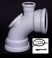 110mm 90x50 Vent Horn Bend Satas