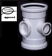 110mm 50mm Reducing Junction Single SV IE Satas