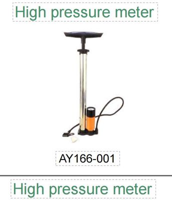 Aiyi Hand Steel Pump High Pressure With Meter