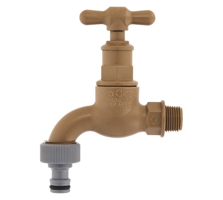 Brown Plastic Tap