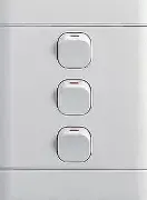 Redisson 3 Lever Wall Switch