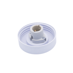 6" Fiber Glass Gallery With Porcelain Lamp Holder