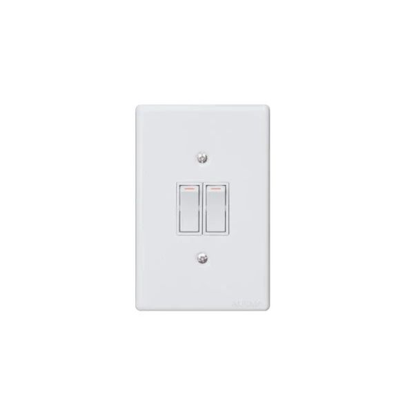 Redisson Wall Switch Metal White