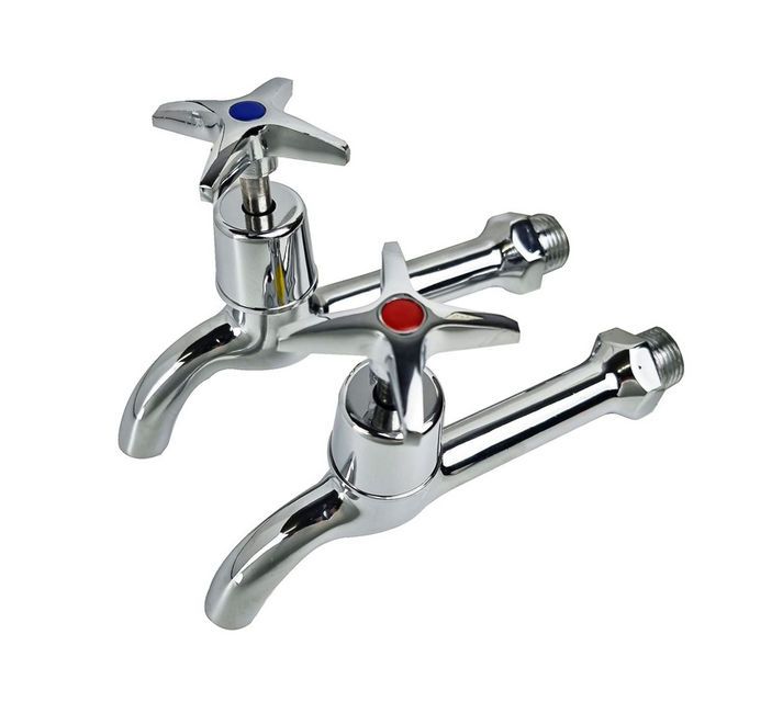 Long Wall Tap Star Handle