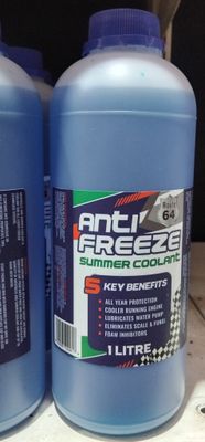 Motor Antifreeze Summer Coolant S/F Yellow 1ltr
