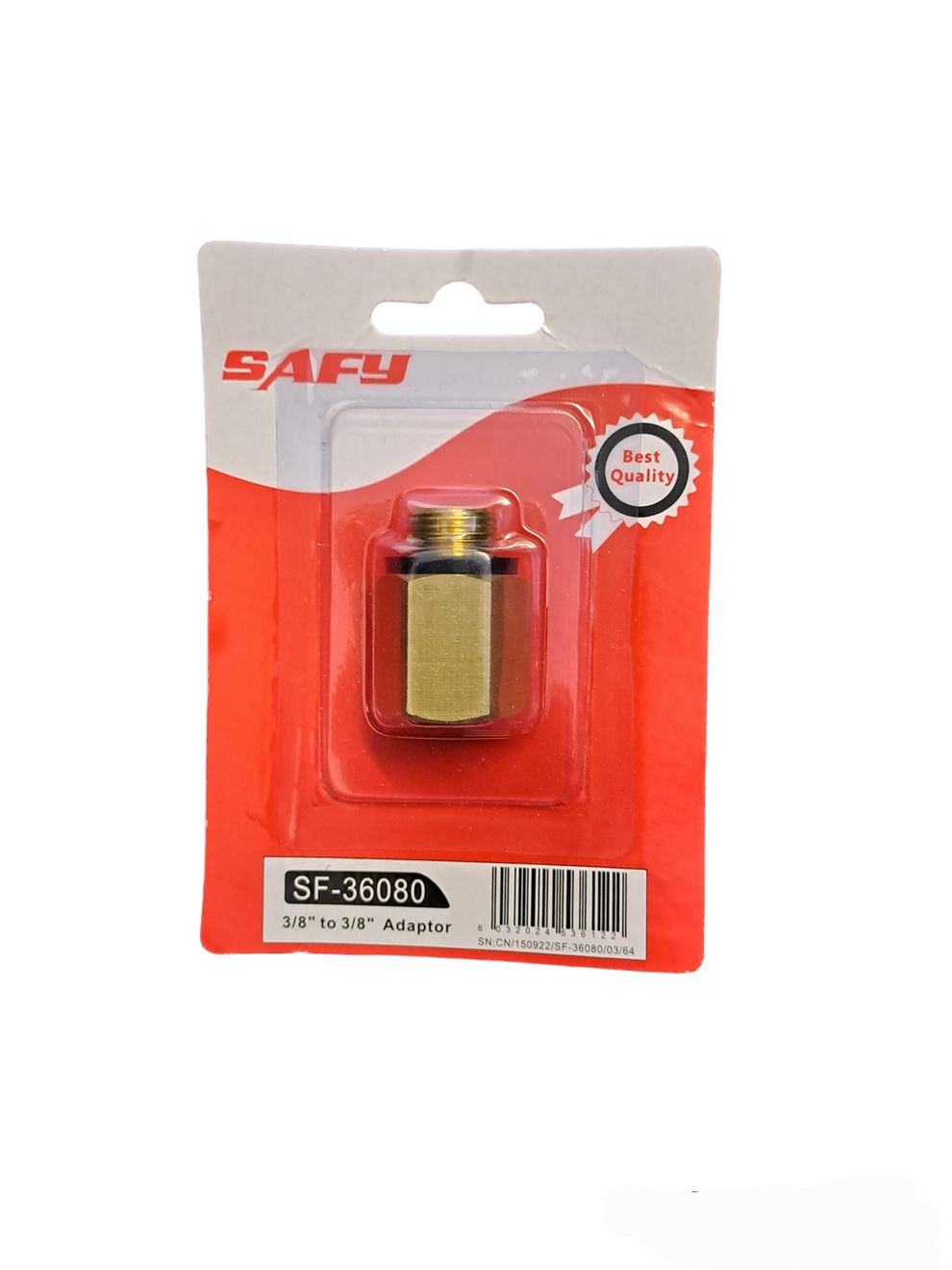 Gas Bullnose Adapter  3/8" to 3/8"