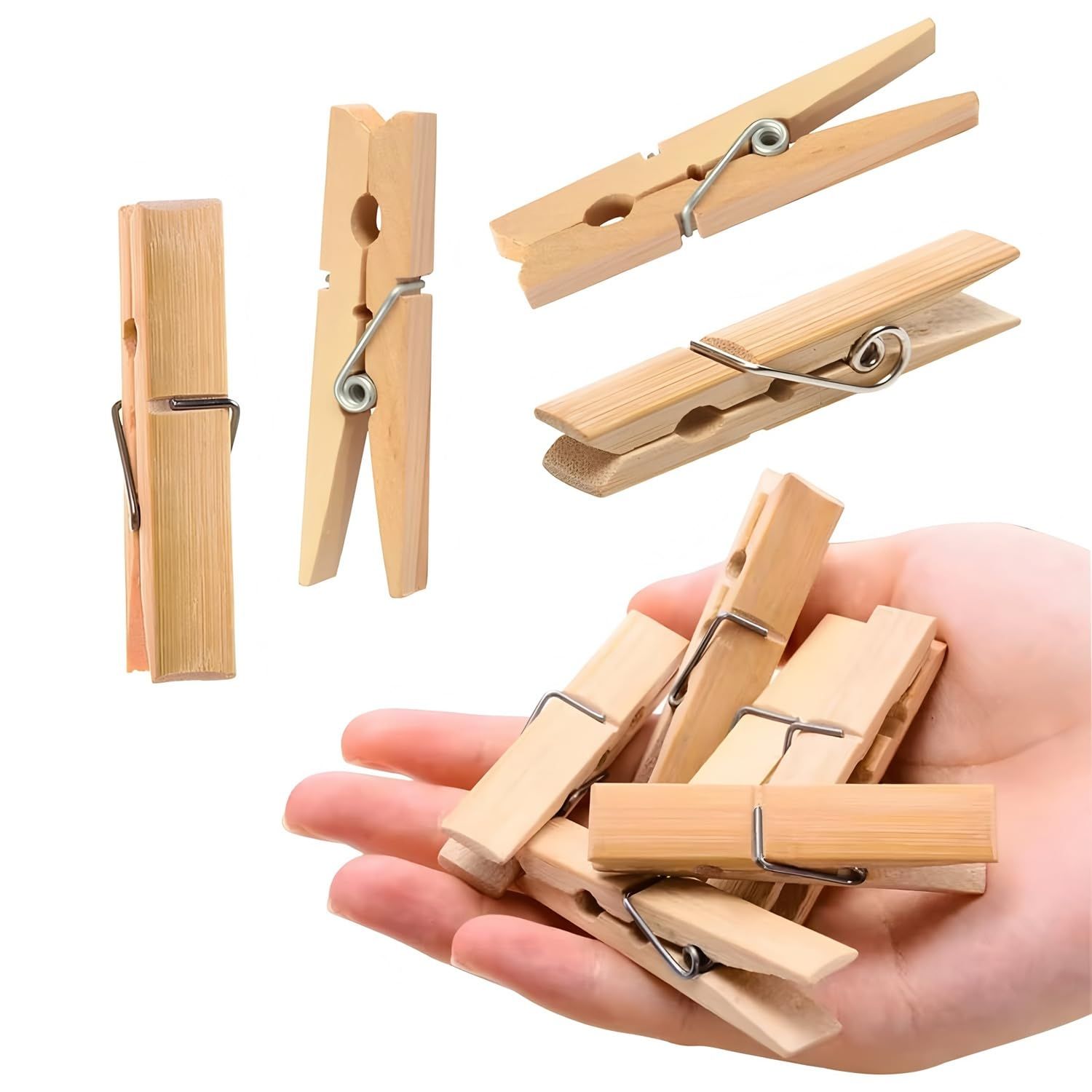 Clothing Pegs 24s, Type: Wood