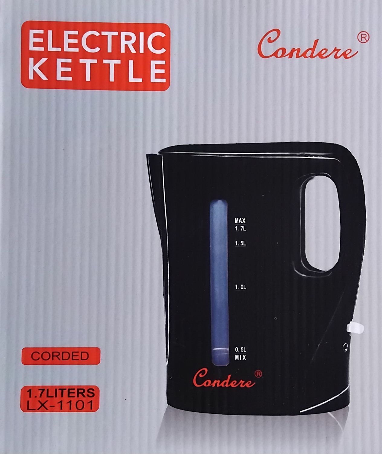 Condere Electric Kettle 1.7ltr