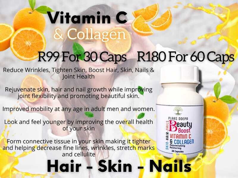 Vitamin C and Collagen caps