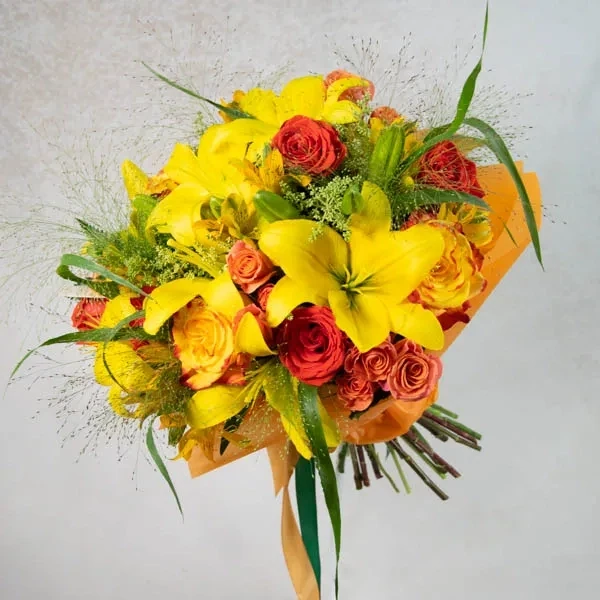 Bouquet in yellow tones