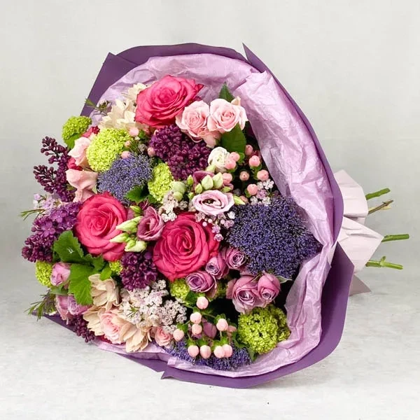 Colorful mixed bouquet