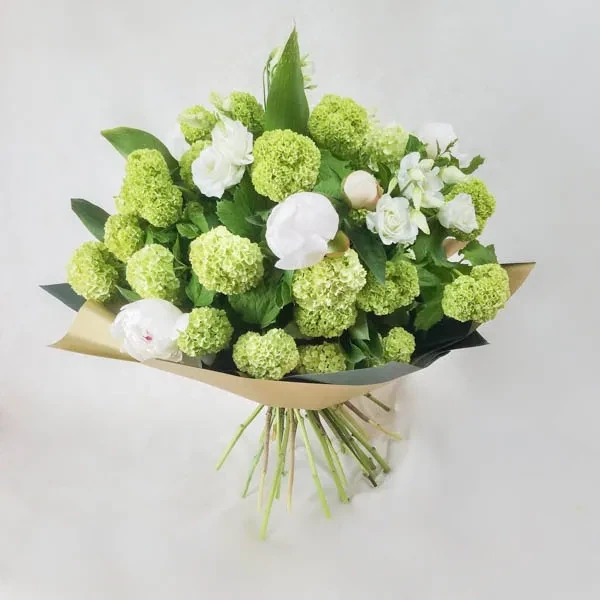 Bouquet with viburnum