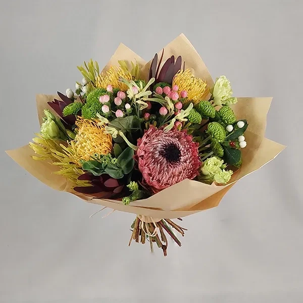 Bouquet with protea