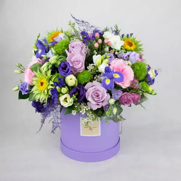 Composition in purple