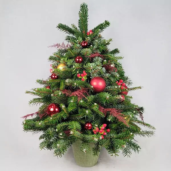 Handmade Christmas tree with beads