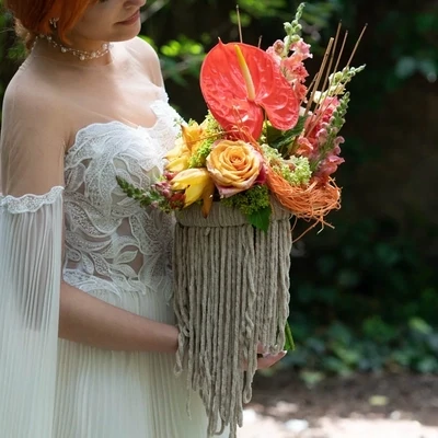 Creative wedding bouquets