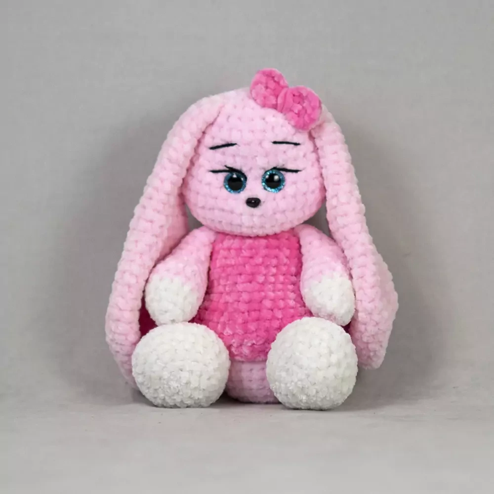 Handmade bunny (light pink)