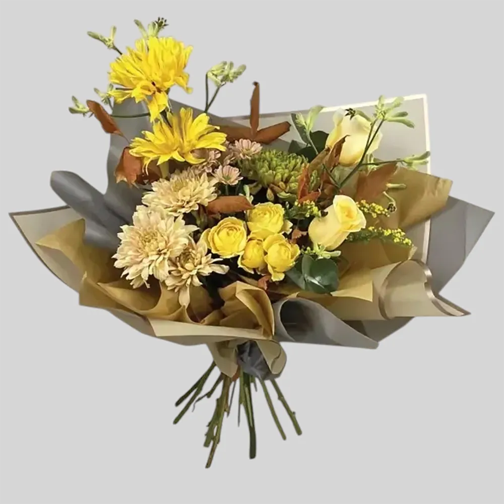 Bouquet in yellow colors