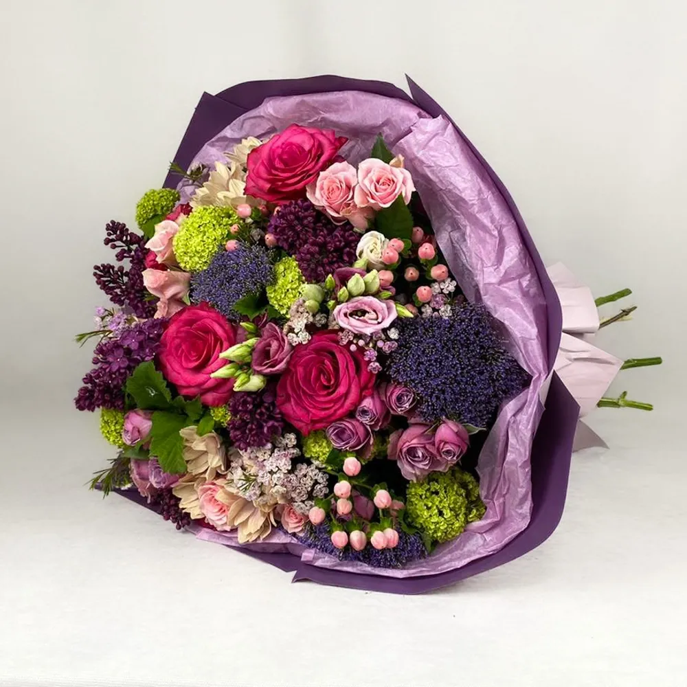 Colorful mixed bouquet