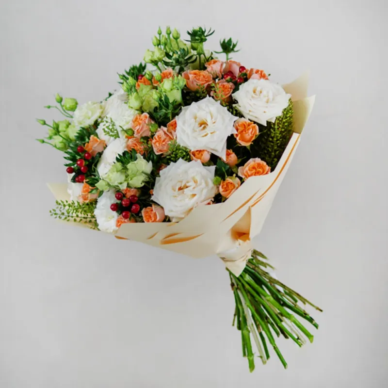 Bouquet in orange