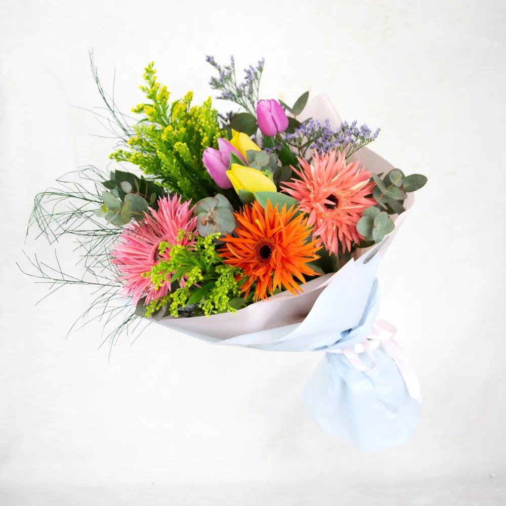 Bouquet with gerberas