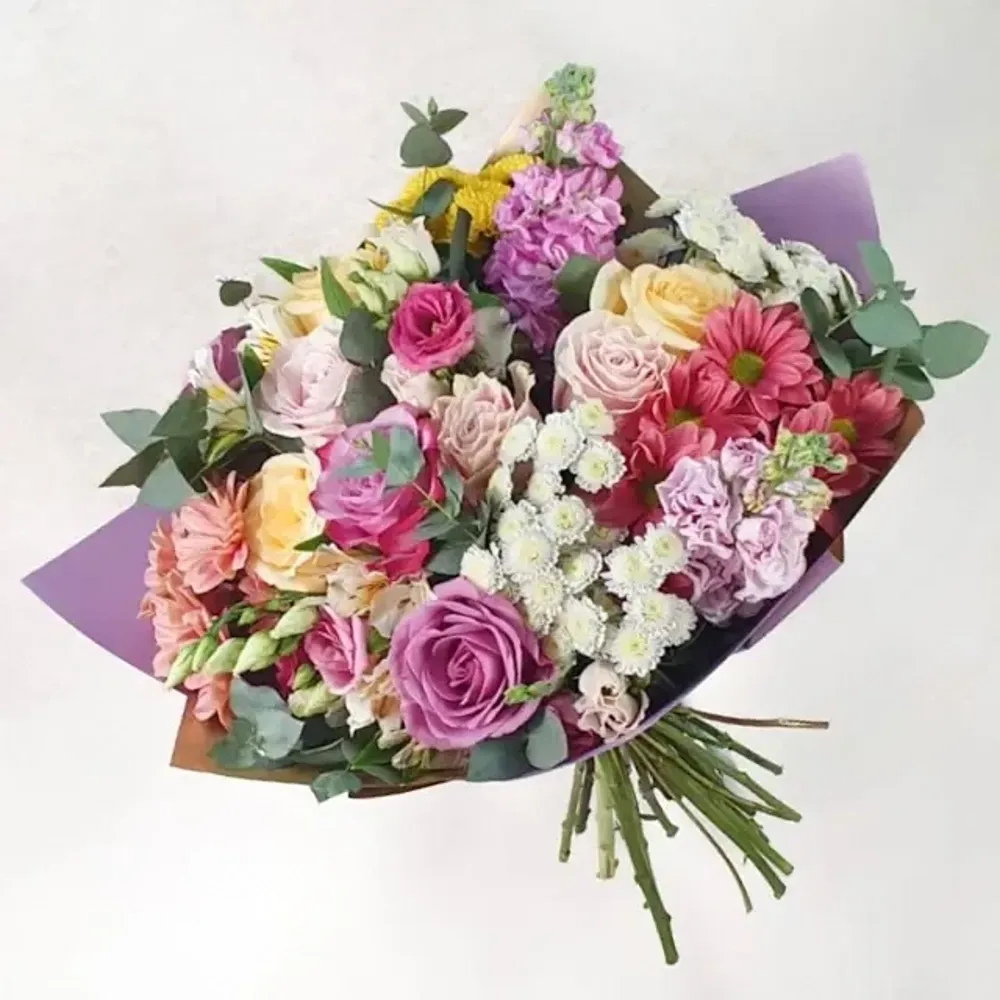 Colorful mixed bouquet