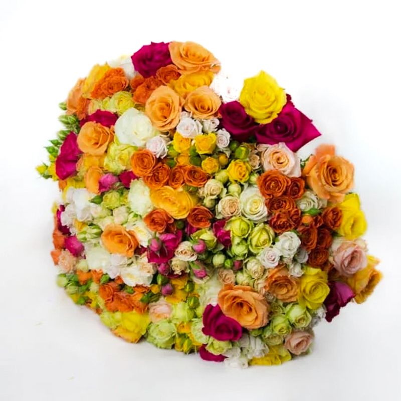 Mixed roses (100 pcs)
