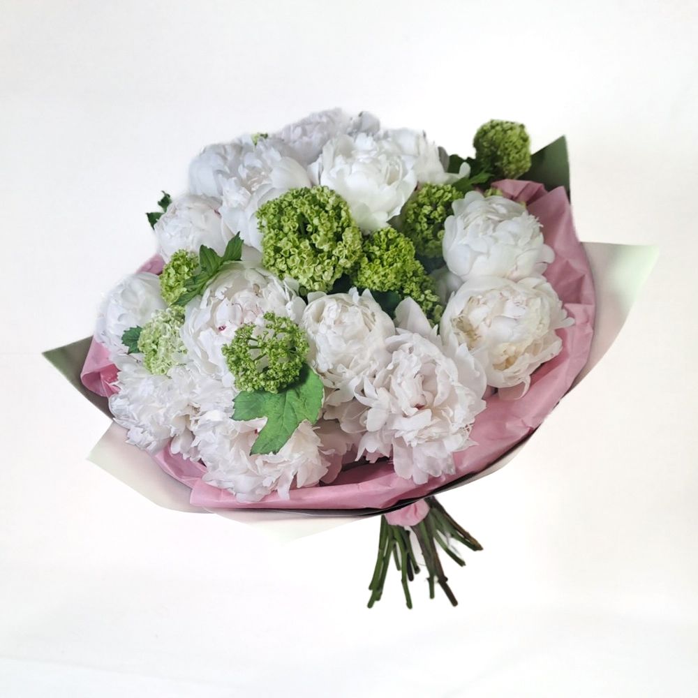 Peonies - white