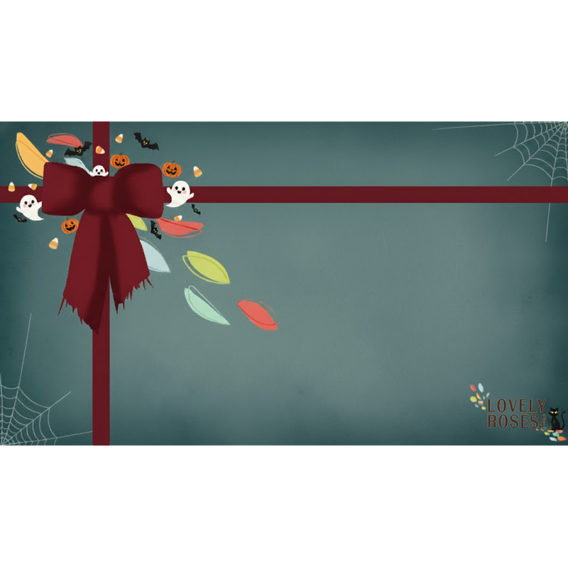 Halloween Workshop gift card