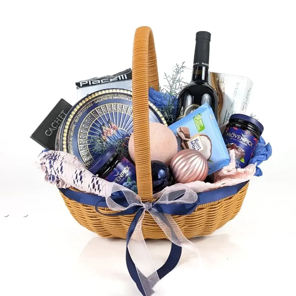 Blue basket