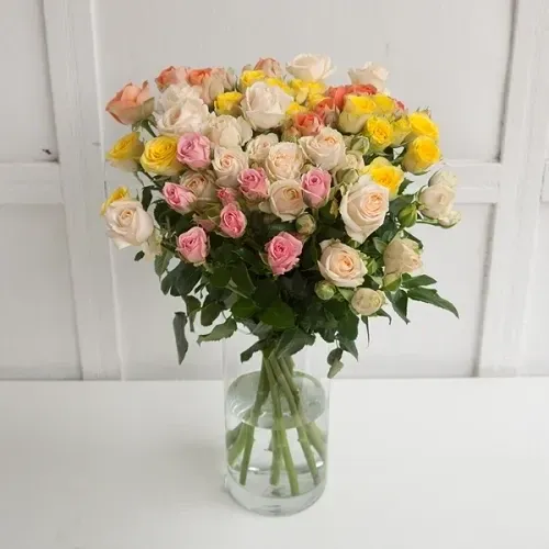 Bouquet of spray roses (from 8 to 301)