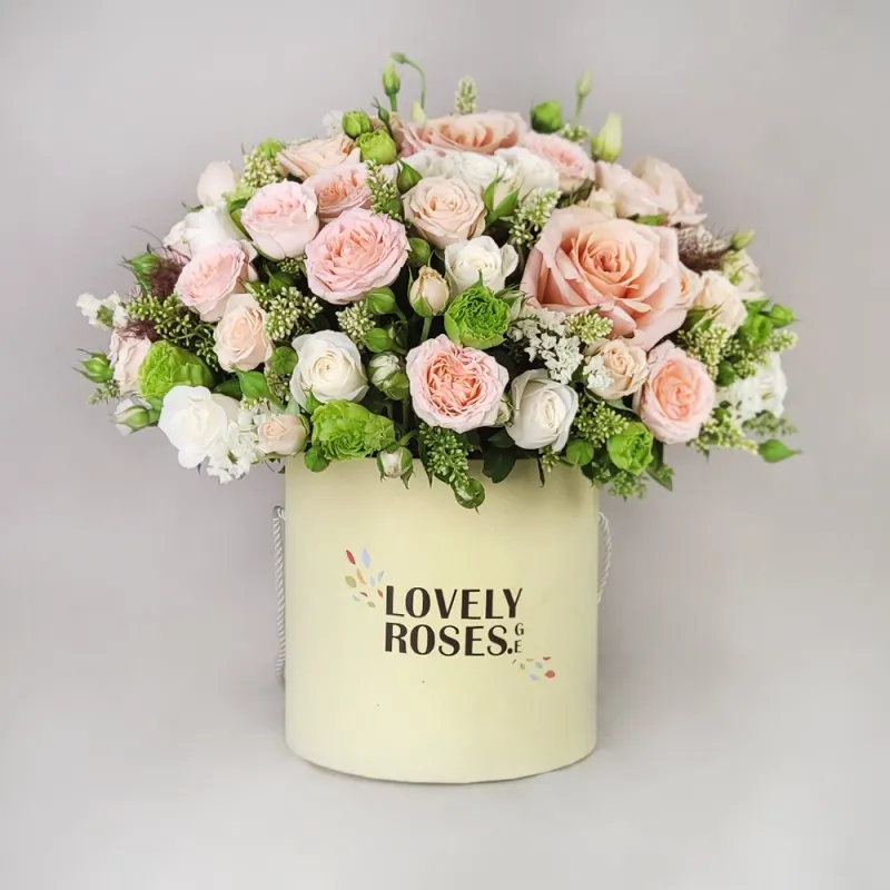 композиция в нежных тонах