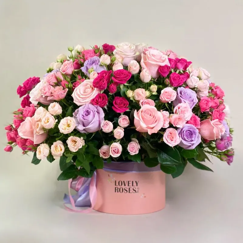 Композиция в розовых тонах (Большая)