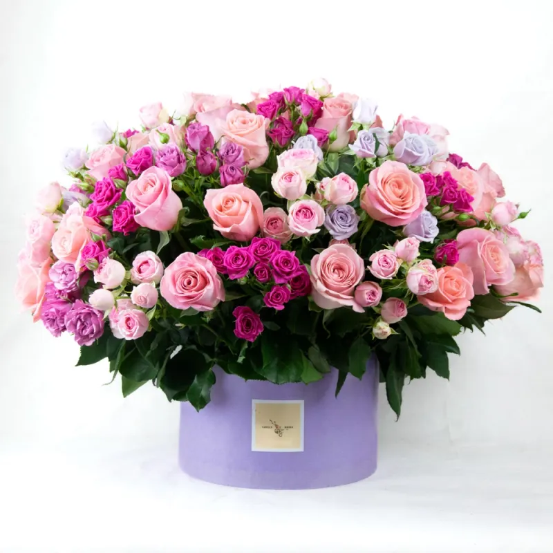 Композиция в сиреневых тонах (Большая)