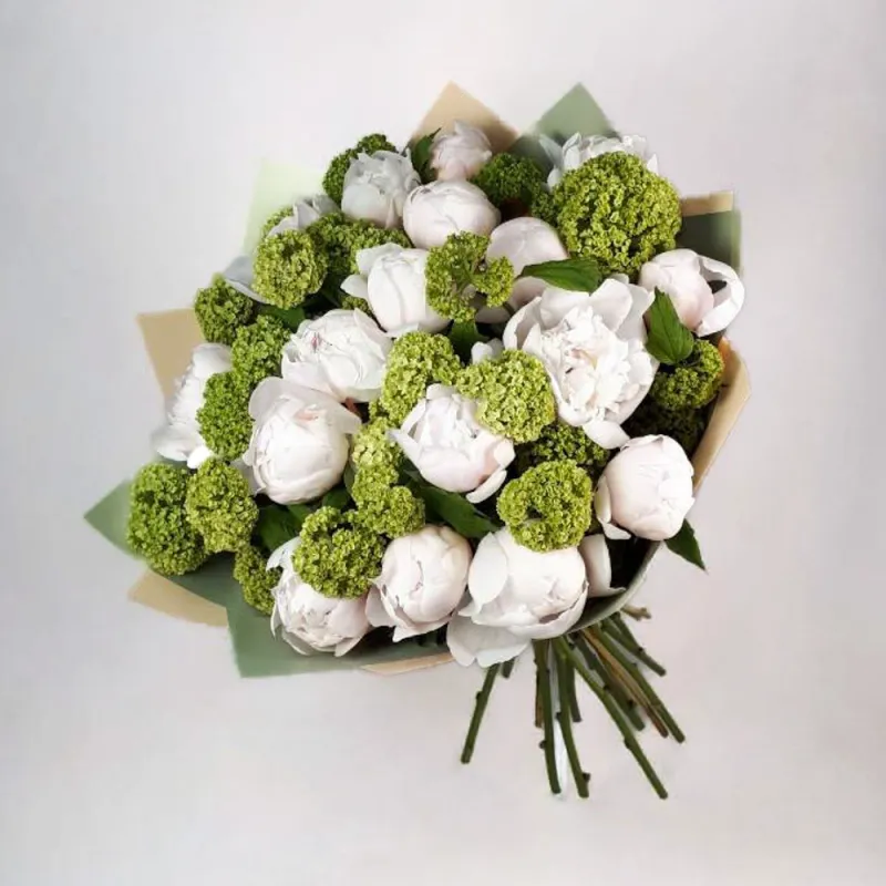 Bouquet with viburnum